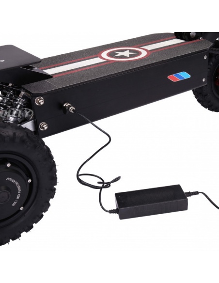 Patinete eléctrico FALCON de 3 ruedas, 5600 vatios, 3 motores, 60V 31Ah - Imagen 11