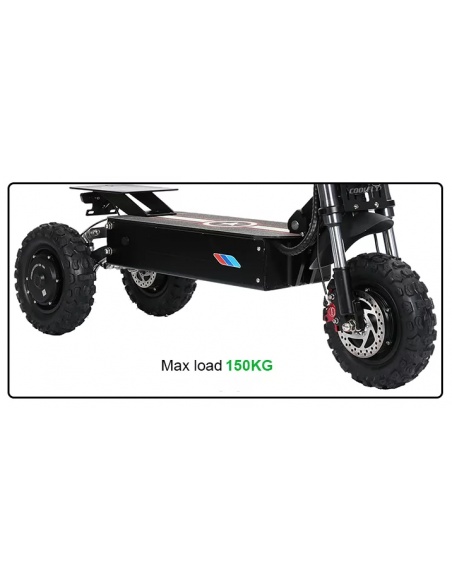 Patinete eléctrico FALCON de 3 ruedas, 5600 vatios, 3 motores, 60V 31Ah - Imagen 17