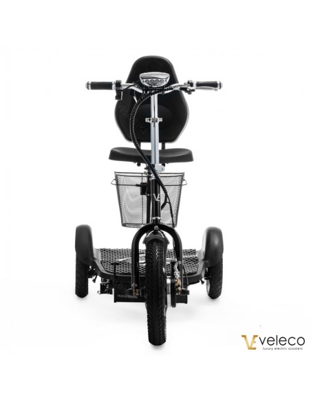 patinete eléctrico 3 ruedas estable para persona mayor y persona con discapacidad ZT16 Veleco 750 vatios - Imagen 12