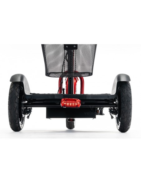 patinete eléctrico 3 ruedas estable para persona mayor y persona con discapacidad ZT16 Veleco 750 vatios - Imagen 26
