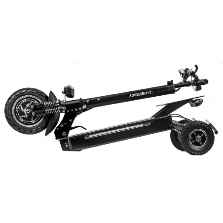 Patinete eléctrico con asiento para persona mayor todoterreno off-road 3 ruedas Hikerboys - Imagen 12