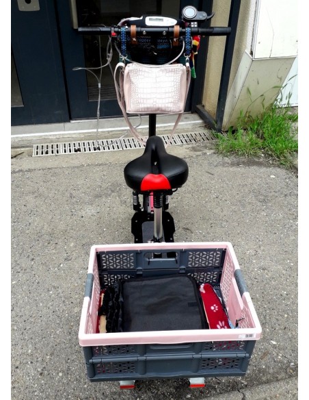 Patinete eléctrico con asiento para persona mayor todoterreno off-road 3 ruedas Hikerboys - Imagen 16