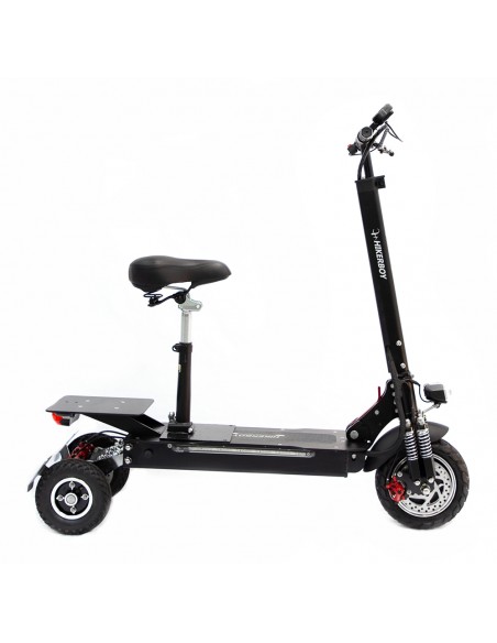 Patinete eléctrico con asiento para persona mayor todoterreno off-road 3 ruedas Hikerboys - Imagen 5