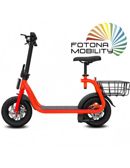 Patinete eléctrico Piccolo con cesta 350 vatios plegable - Imagen 6
