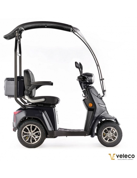 Veleco Gravis con techo de vidrio, scooter para PMR, personas mayores y personas con discapacidad - Imagen 4