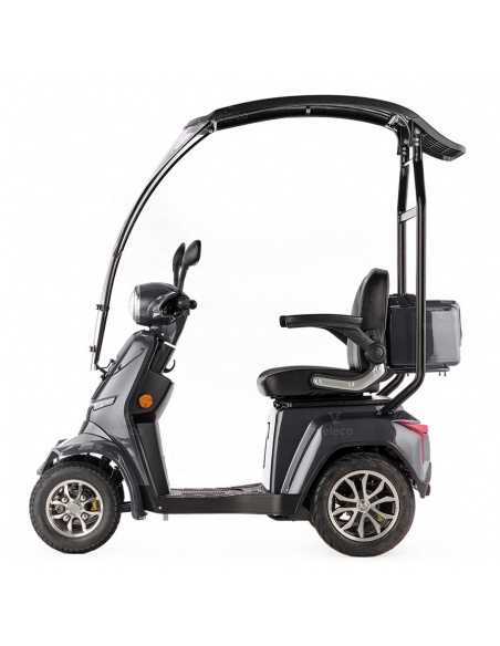 Veleco Gravis con techo de vidrio, scooter para PMR, personas mayores y personas con discapacidad - Imagen 5