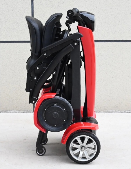 VOYA scooter eléctrico 4 ruedas 500 vatios plegable con mando a distancia para persona mayor - Imagen 3