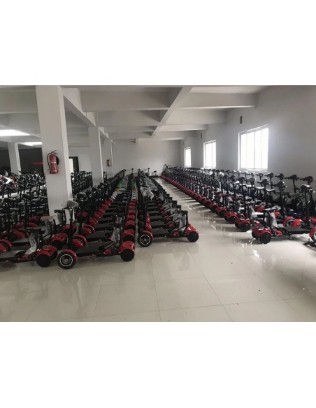 VOYA scooter eléctrico 4 ruedas 500 vatios plegable con mando a distancia para persona mayor - Imagen 21