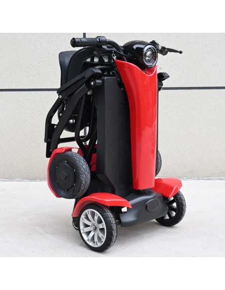 VOYA scooter eléctrico 4 ruedas 500 vatios plegable con mando a distancia para persona mayor - Imagen 9