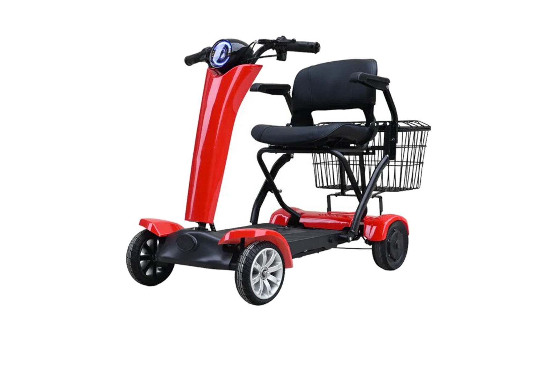 VOYA scooter eléctrico 4 ruedas 500 vatios plegable con mando a distancia para persona mayor